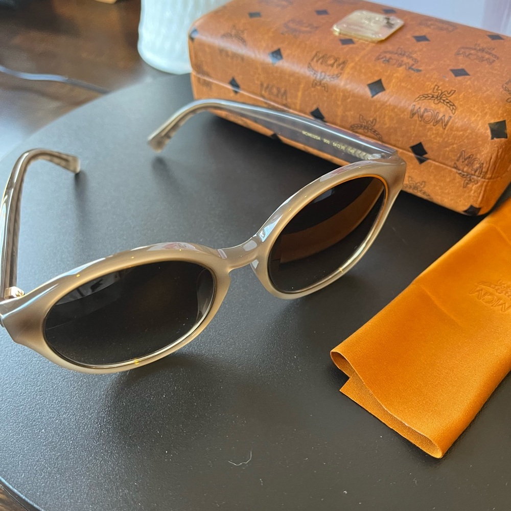 MCM Brown Logo Sunglasses